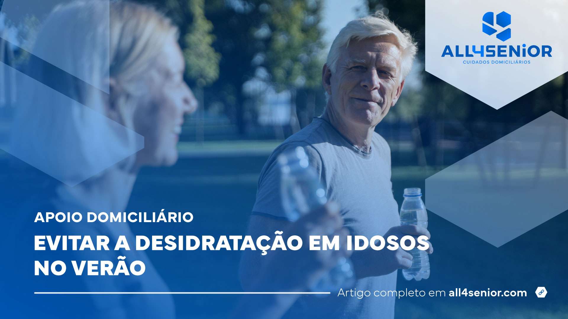 Como evitar a desidratação em idosos durante o verão?